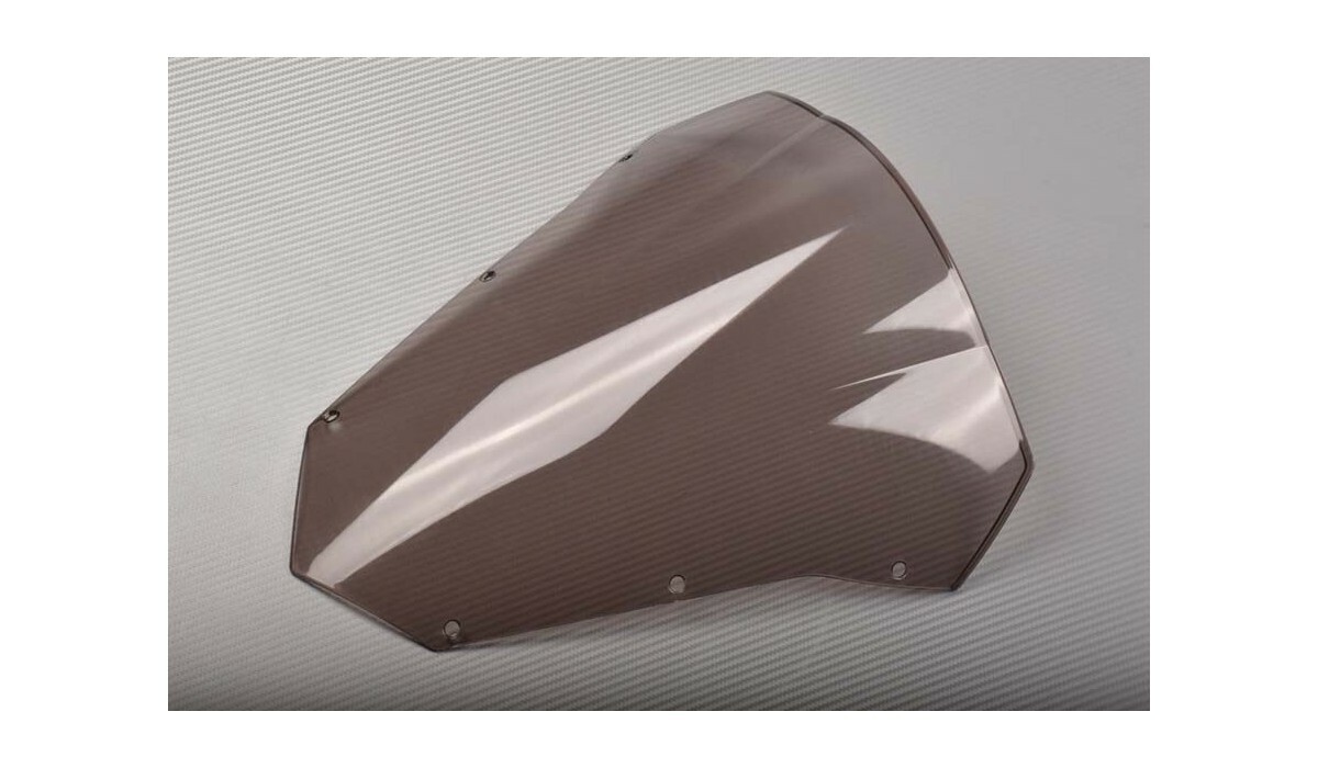 Bulle Fazer 600 FZ6S contre les turbulences écran double galbe 2007-2015