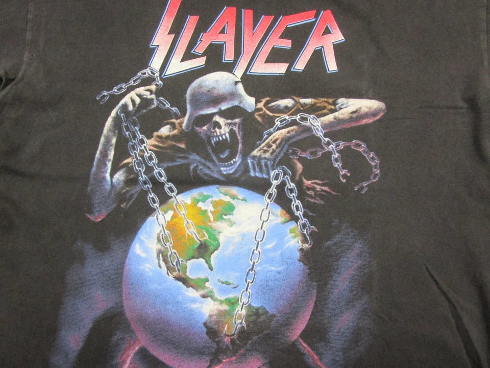 Camiseta De Colección Slayer Divine Intervention Tour (XL) Años 90 EE. UU. Intourvention Art Foto 3 de 4