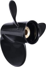 Made Aluminum Outboard Propeller for Mercury Engines 30-70HP 13 Spline D:10 1/8"