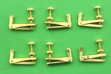 Violin Accessories.50 pcs Good Brand golden 4/4-3/4 violin fine tuners