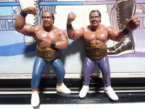 RARE LOT OF 2 WCW Ron Simmons & Butch Reed Gal...