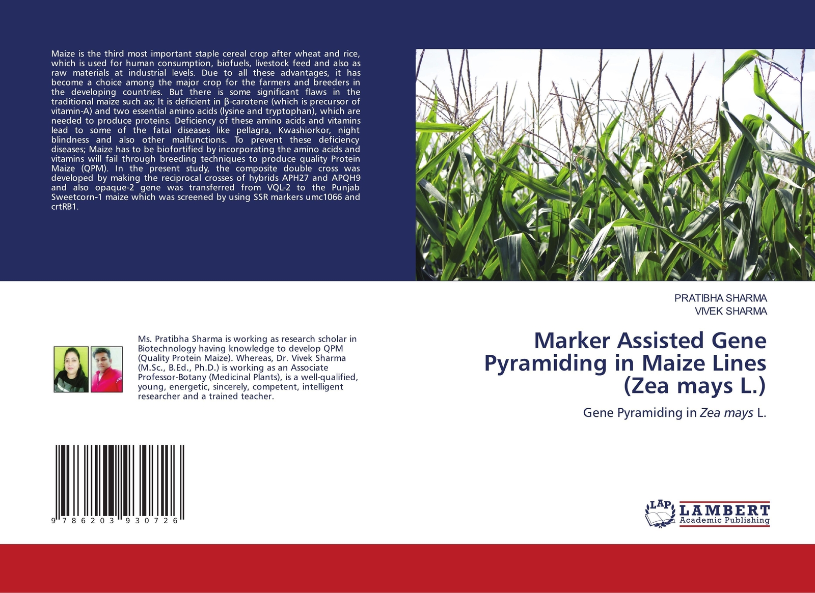 Thumbnail - Marker Assisted Gene Pyramiding In Maize Lines (zea Mays L.) Sharma