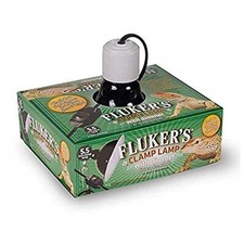 Fluker's Repta Clamp Lamp 5.5 Inch with Dimmer Switch for Reptile Heating