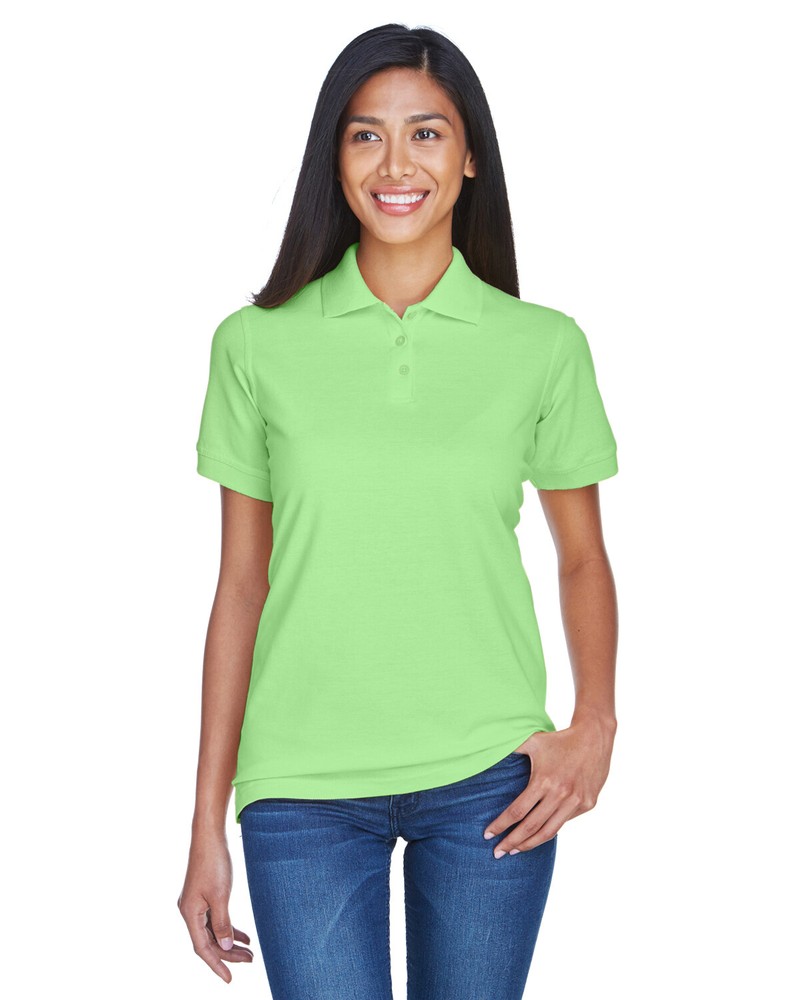 UltraClub Ladies Classic Piqu? Polo 8530 Preshrunk 100% Cotton XS-3XL Womens Tee
