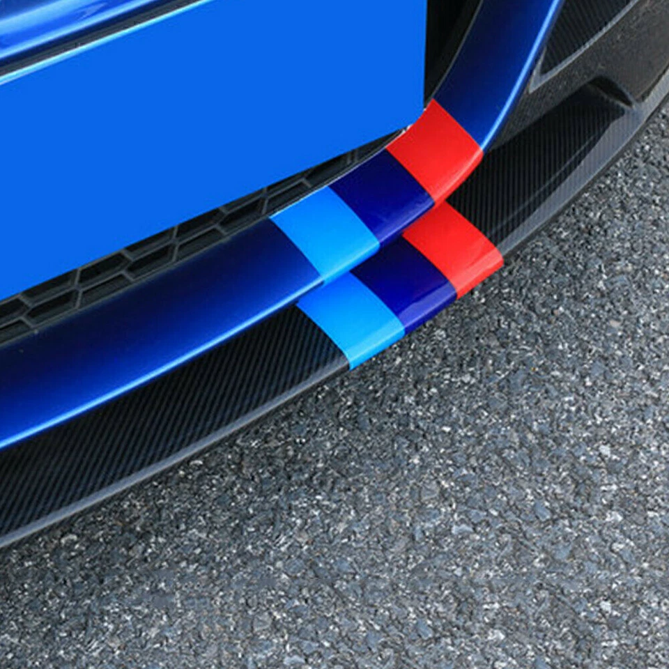 M-Colored Stripe Sticker car Vinyl Decal For BMW M3 M4 M5 M6 3 5 6 7 Series - Image 2 of 4