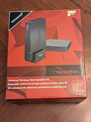 Rocketfish RF-WHTIB Receiver Universal Wireless Black Rear Speaker Kit