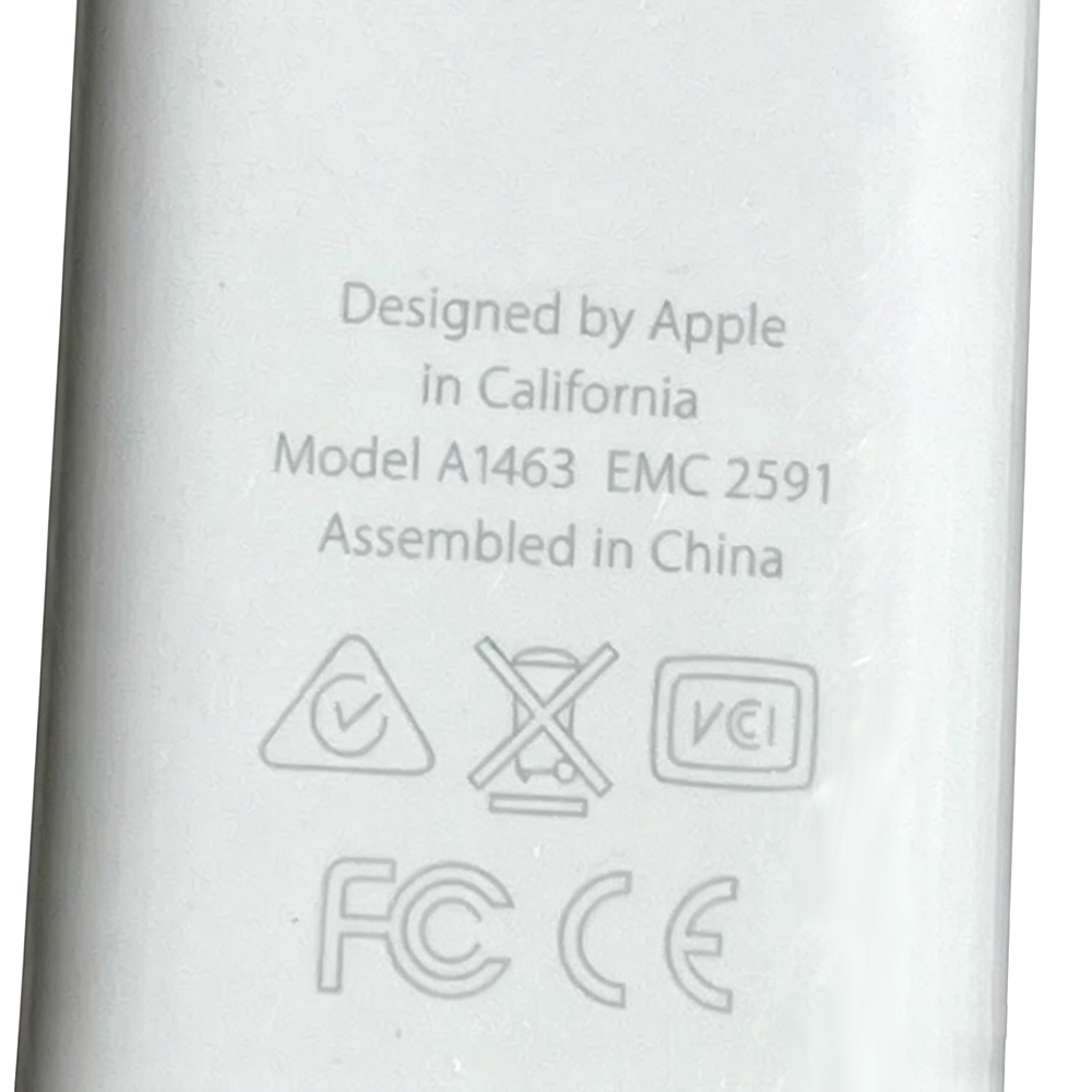 Genuine Apple Thunderbolt to FireWire 800 Adapter (A1463)–For