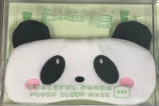 The Creme Shop Peaceful Panda Plush Sleep Mask (2-Pack)