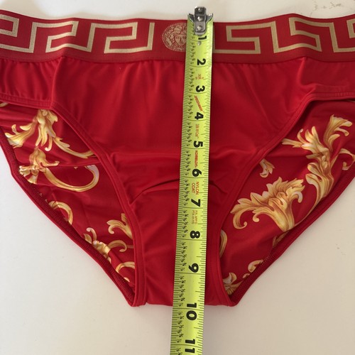 Versace Speedo Men’s Swimsuit Swim Shorts Briefs Size 5 NEW NWT - Picture 2 of 8