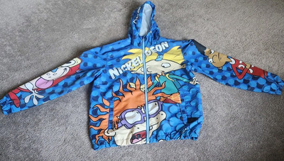Nickelodeon members only jacket rugrats Ren & Stimpy Etc.