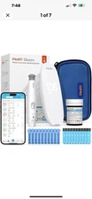 iHealth Gluco+ Wireless Smart Blood Glucose Monitor Kit with Free App, 10 Glucom