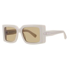 Ferragamo Brown Square Ladies Sunglasses SF2032S 255 55 SF2032S 255 55