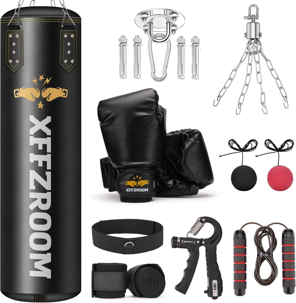 Saco Bolsa De Boxeo Kit Para Adultos y Niños Guantes Punching Bag
