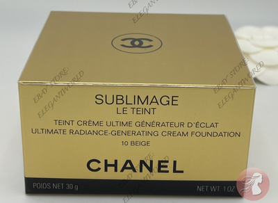CHANEL SUBLIMAGE LE TEINT Radiance-Generating CREAM FOUNDATION