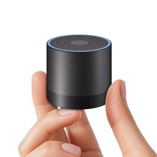 Portable Mini White Noise Machine Sound with 30 Soothing Black, Black