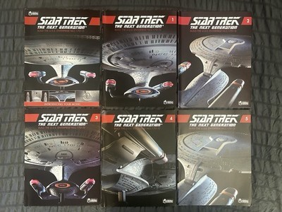 Eaglemoss Fanhome Build The Enterprise Instruction Magazines 1-5 + Introductory