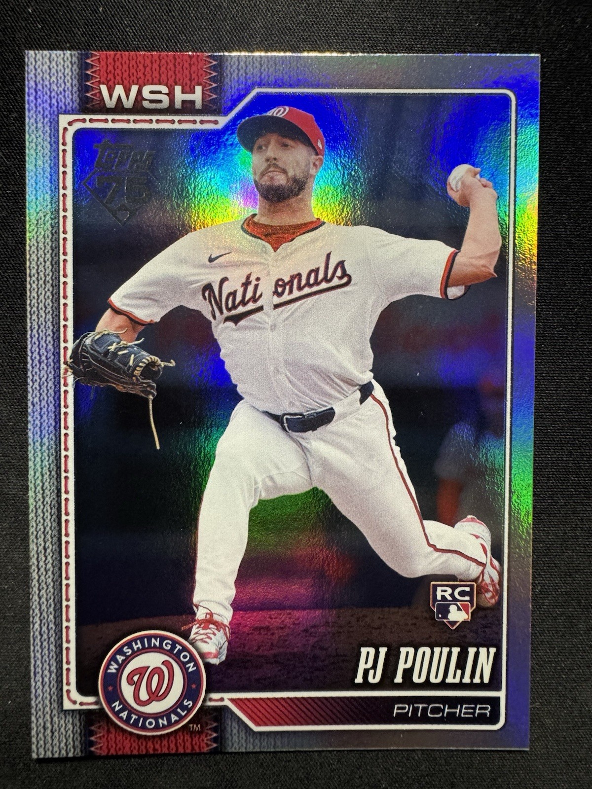 2026 Topps Series 2 PJ Poulin Rainbow Foil #405