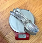522 G Grams Sterling Silver Lot GORHAM BARONIAL OLD Set Serving Spoons & Forks