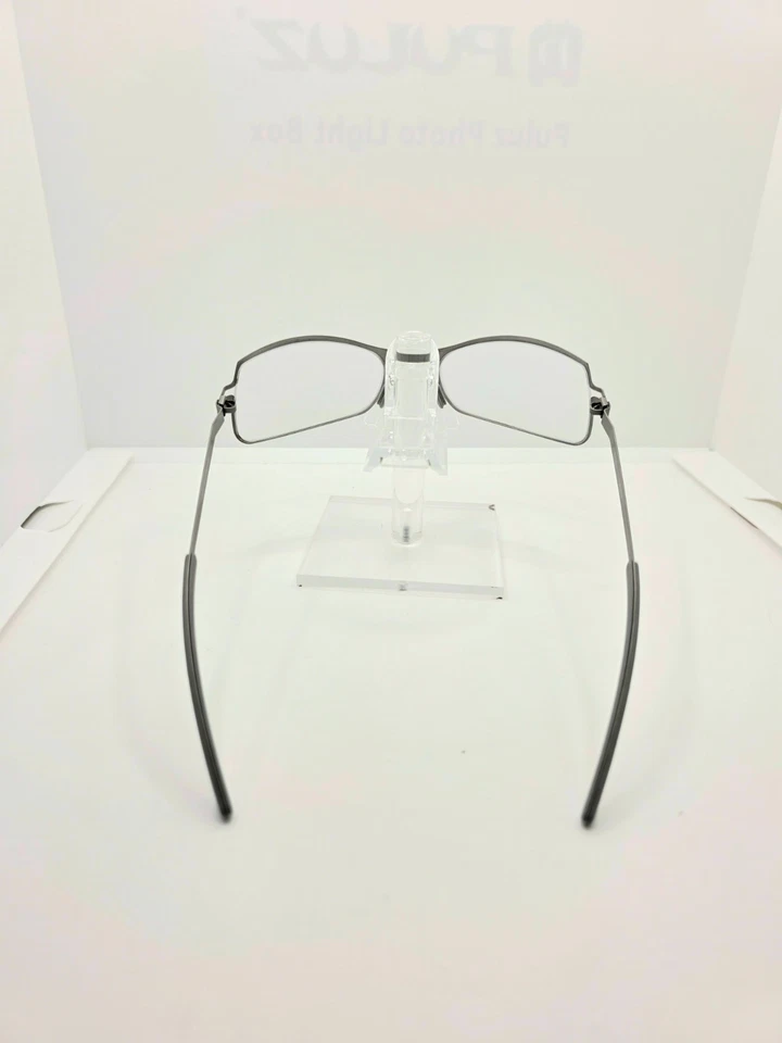 Nuevas gafas con marco de plata delgada 'Milán' hechas a mano en Alemania 55-16-140 Foto 4 de 4