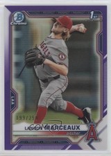 2021 Bowman Draft Chrome Purple Refractor 199/250 Landon Marceaux #BDC-115 01wi