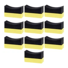  10 Pcs Polishing Sponge Car Detailing Foam Applicator Pads Shine Bright Wax for