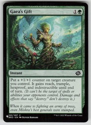Gaea's Gift 182/012 The List