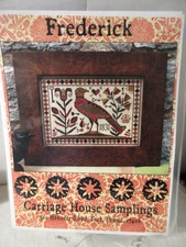 Carriage House Samplings FREDERICK Counted Cross Stitch Pattern