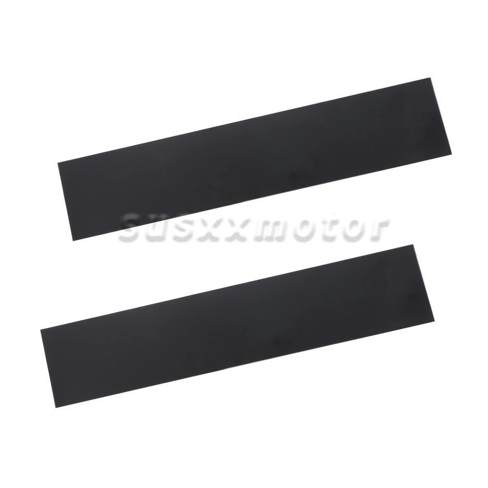 For Chevy Silverado GMC Sierra 14-18 Rear Sliding Window Trim Cover Gloss Black - Изображение 4 из 4