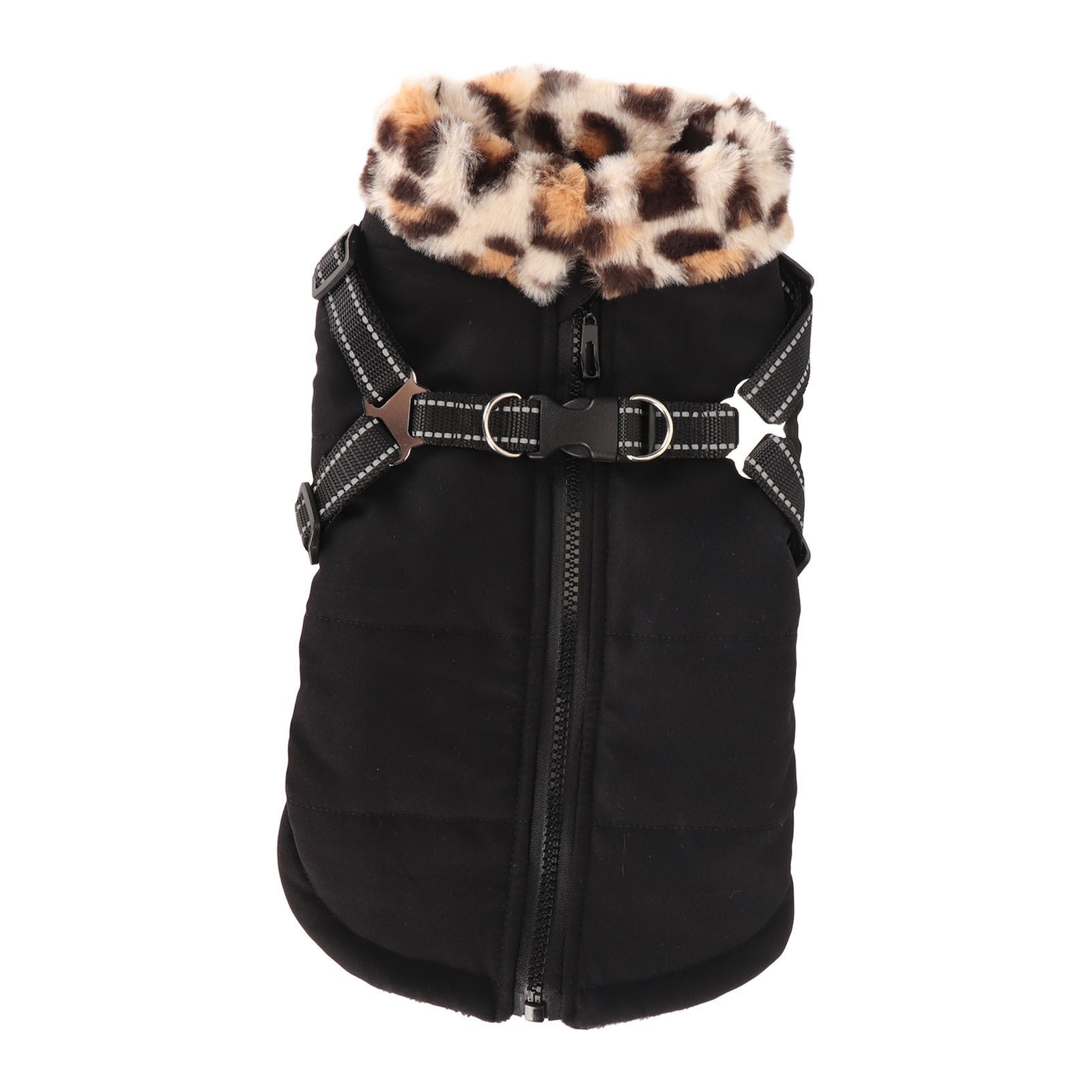 (S)Warm Dog Jacket Stylish Windproof Thickened Cold Protection Reflective ▪