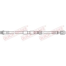 1x ORIGINAL® Quick Brake Bremsschlauch Vorne, Links, Rechts für VW PASSAT B8