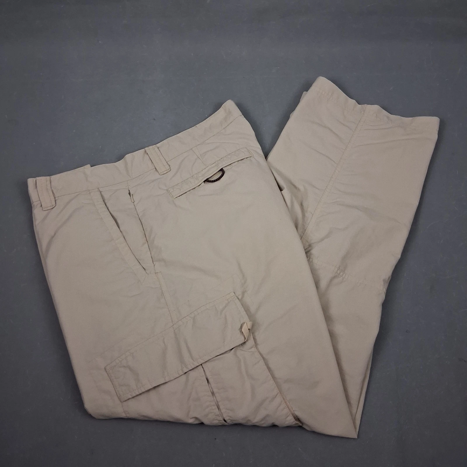 World Wide Sportsman Pants Sz 36x30 Men Fishing Cargo Lightweight Outdoor Hiking