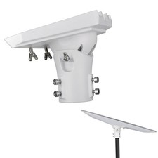 Starlink Pipe Adapter Pole Mount Standard 4/4X Gen3 Adjustable White PowGrow