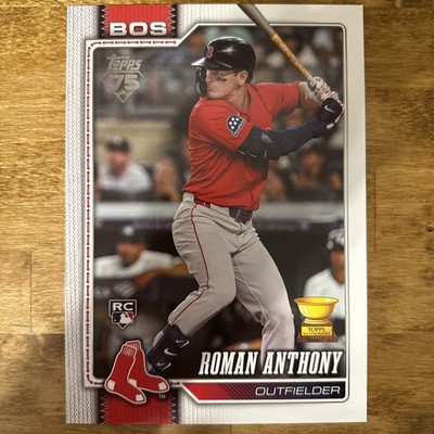 Roman Anthony Topps 2026 Oversize Baseball Card Rookie Costco Image Exclusive RC