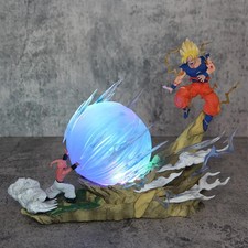 21Cm/8.2Inch Dragon Ball Z Doll Vs Goku Super Saiyan Spirit Bomb PVC Action Figu