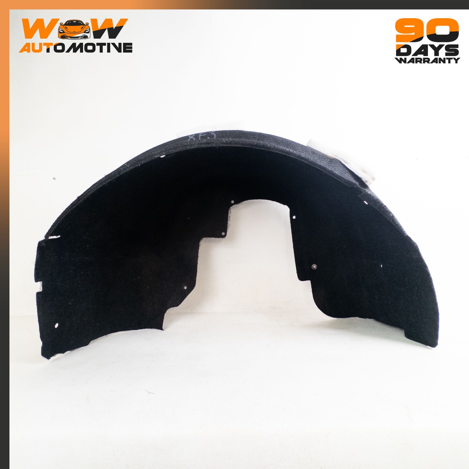 08-19 MASERATI GRANTURISMO REAR LEFT WHEELHOUSE SPLASH SHIELD GUARD OEM