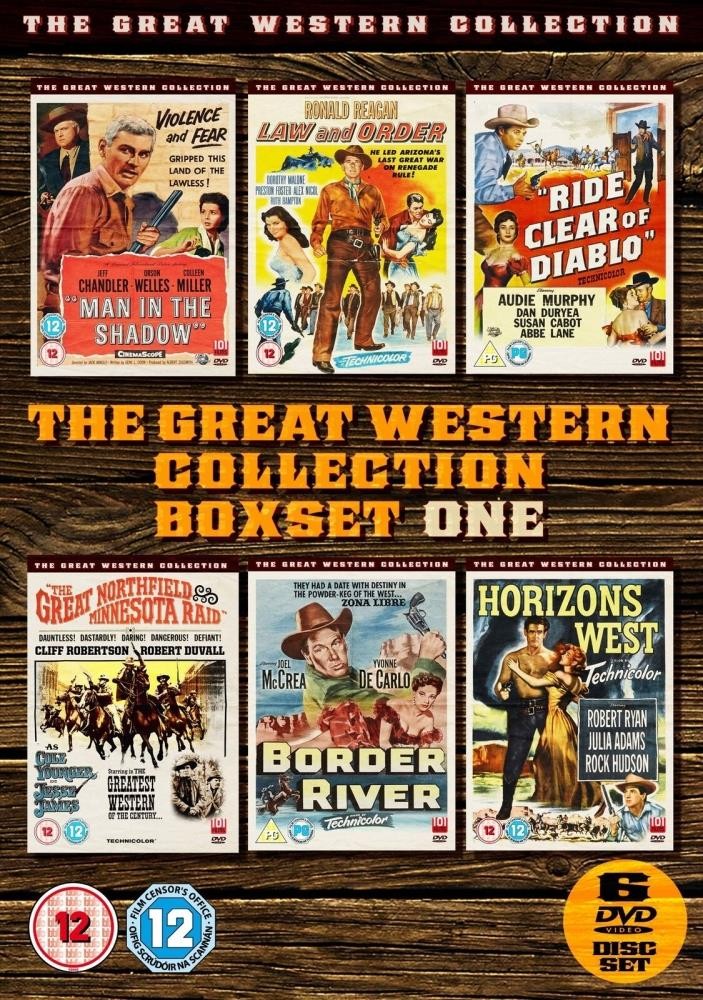 The Great Western Collection - Vol 1 DVD Westerns Orson Welles