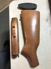 New England Firearms Huntsman 50 Cal. Muzzleloader WOODEN BUTT STOCK pad forearm