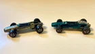 Two Vintage Hot Wheels Redline Brabham Repco F1 Diecast Cars,  ©1969 Mattel