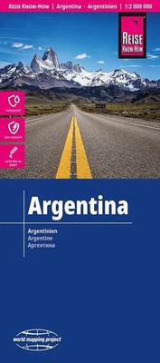 Reise Know-How Landkarte Argentinien Argentina (1:2.000.000) | (Land-)Karte
