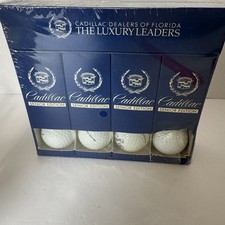 VTG Cadillac Golf Balls Senior Edition Dealership Promo Vintage 90's Sealed