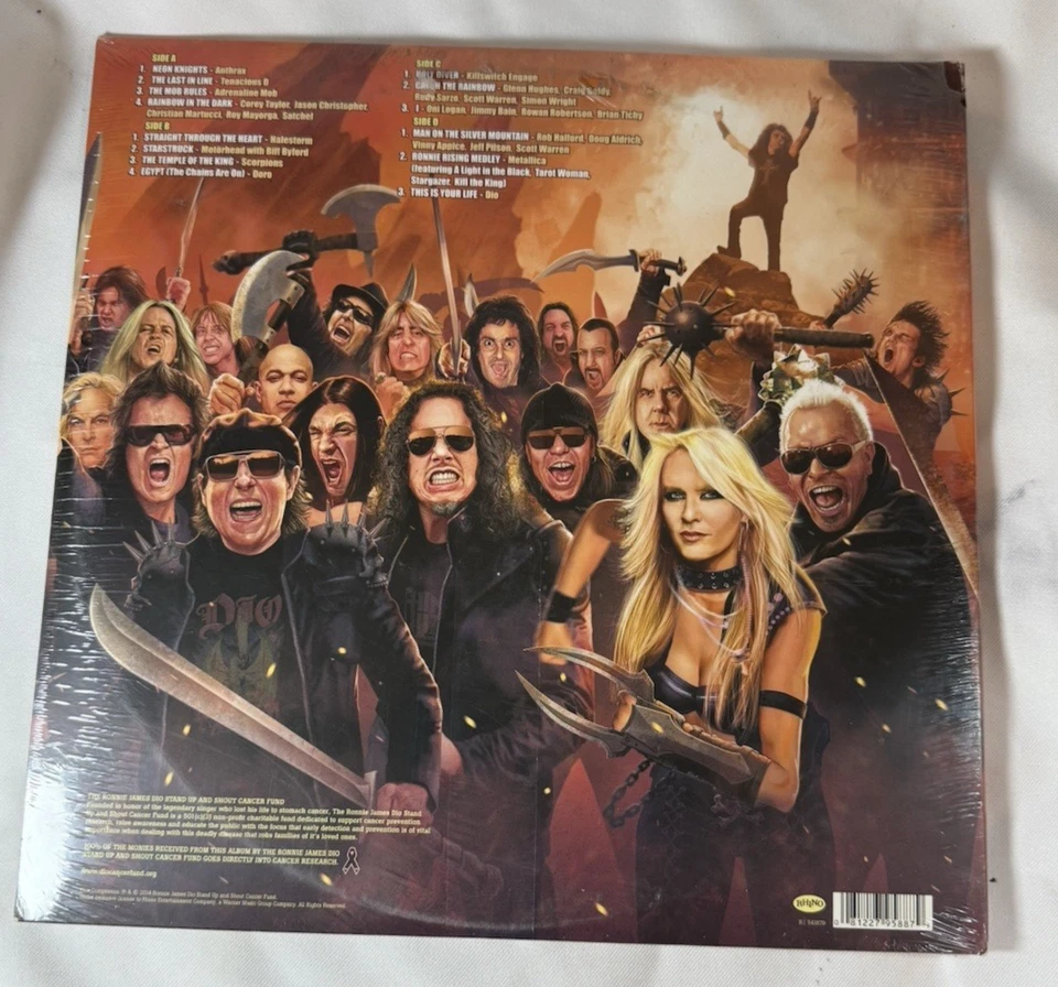 Ronnie James Dio This Is Your Life Vinyl Double LP, 2014 Tribute Album - SEALED - Image 3 of 3