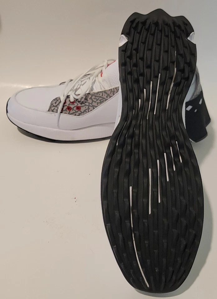 Zapatos de golf Jordan Jordan ADG 2 blancos cemento para hombre tacos CT7812-100 TALLA 12 NUEVOS SIN CAJA Foto 4 de 4