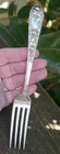 Vintage S. Kirk & Son Sterling Silver Dinner Fork in Rose Pattern - No Monogram