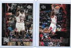 (2) CARD LOT 1997 98 UPPER DECK MICHAEL JORDAN GAME DATED HOLO FOIL #18  & #316