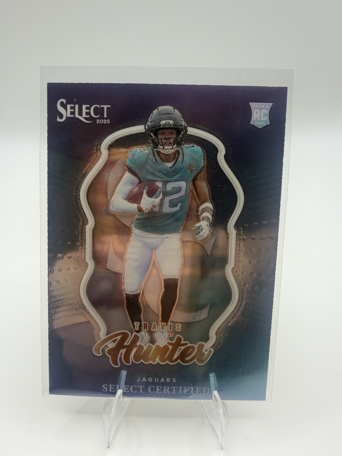 2025 Panini Select - Select Certified Rookies Travis Hunter #1 (RC) Jaguars