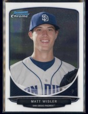 2013 Bowman Chrome Prospects #BCP149 Matt Wisler