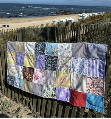 Wholesale Lot Vintage Cotton Quilt Handmade Throw Blanket Bedspread Bulk Boho
