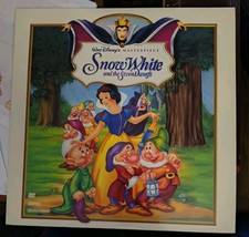 SNOW WHITE AND THE SEVEN DWARFS Laserdisc LD Walt Disney Very Good Condition