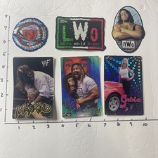 WWF Wrestling STICKER Lot Of 6 from 1998/1999