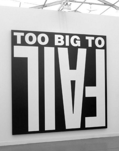 BARBARA KRUGER 'Untitled (Too big to fail)', 2012/2021 Wanduhr 10x10 Zoll *Neu in OVP* - Bild 15 von 18